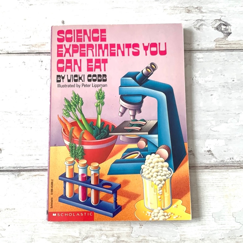 Science Experiments You Can Eat by Vicki Cobb Kids Book Nonfiction Scholastic